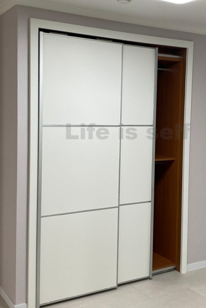 붙박이장 필름 후