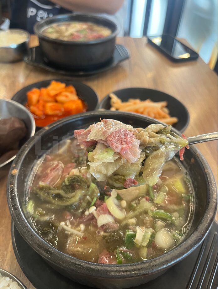 유치회관 해장국 사진1