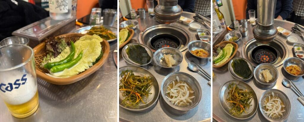 먹고정 상차림1